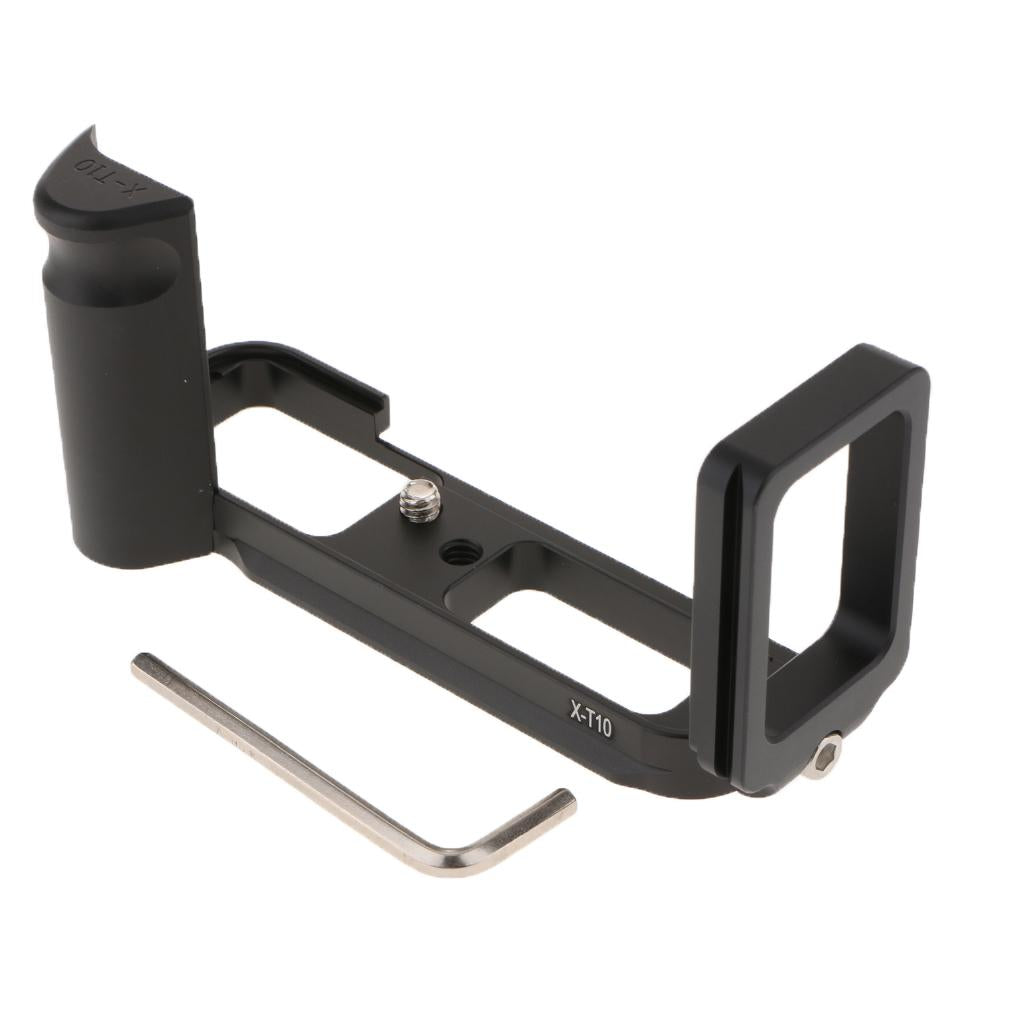 Vertical Hand Grip for Fujifilm Fuji X-T10 Quick Release L Plate Bracket