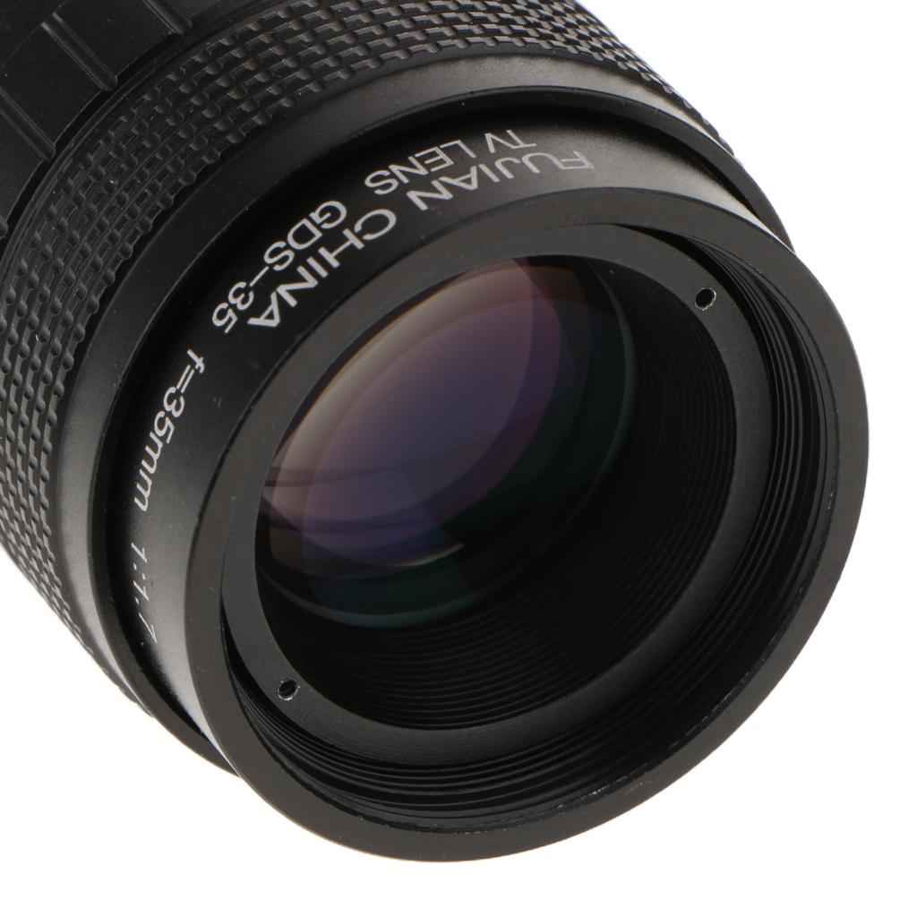 35mm F1.7 Camera Fixed Lens for Canon Nikon Sony Olympus Panasonic Pentax Fujifilm FX Mirrorless Camera Multi-coated Film
