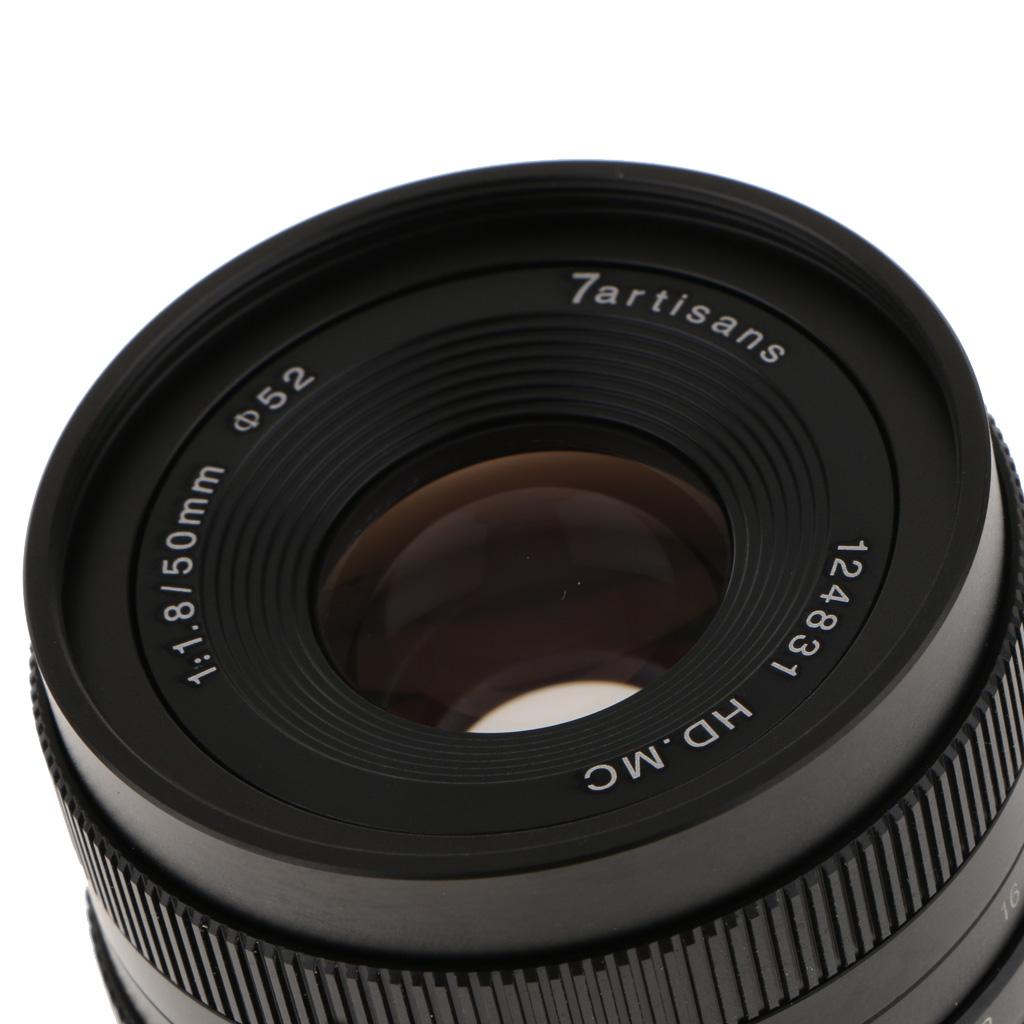 50mm F/1.8 Lens Large Aperture Manual Focus for Panasonic/Olympus M43 Camera