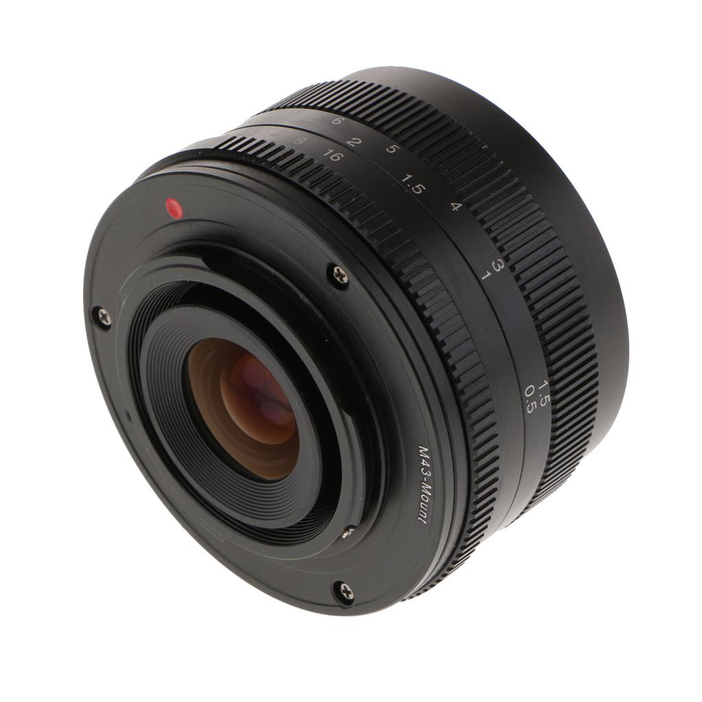 50mm F/1.8 Lens Large Aperture Manual Focus for Panasonic/Olympus M43 Camera