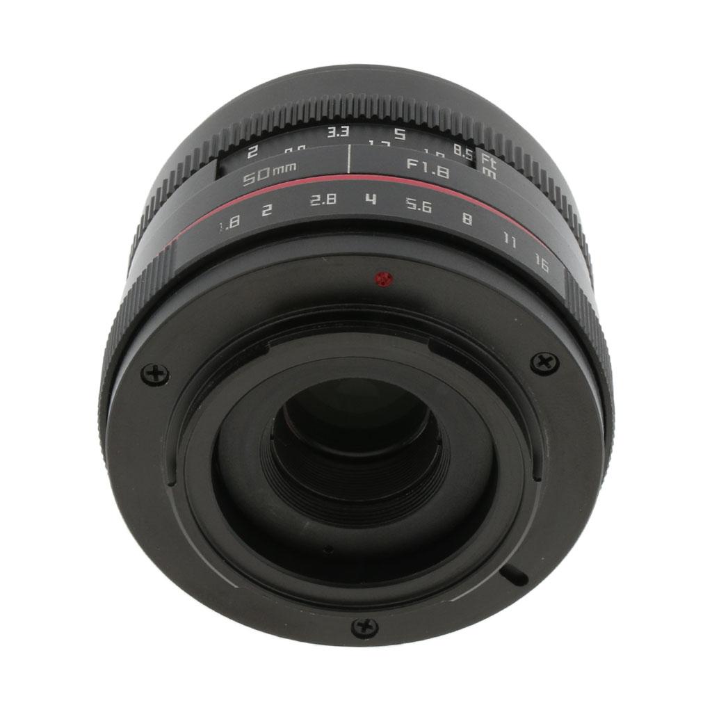 50mm F1.8 Large Aperture Prime Prime Fixed Lens for Fujifilm Camera