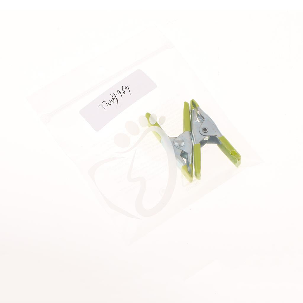 2Pcs Photographic Stand Backdrop Spring Clamps Background Holder Clips 2inch