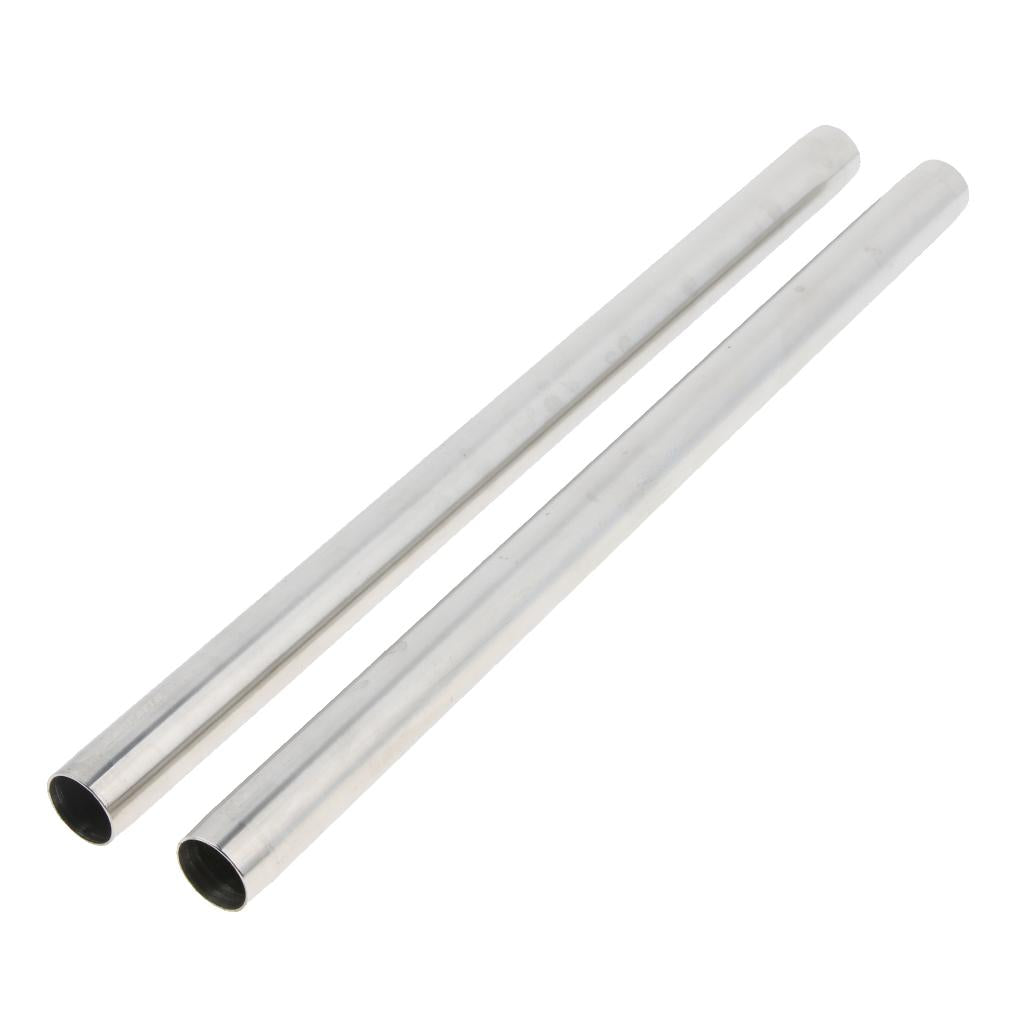 2 Pcs 19mm Stainless Steel Extension Rod for DSLR Support Shoulder Rig 300mm
