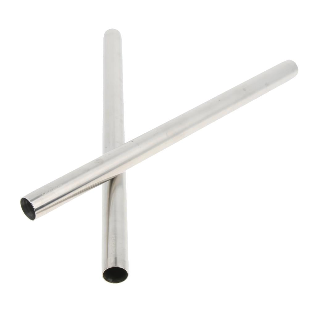 2 Pcs 19mm Stainless Steel Extension Rod for DSLR Support Shoulder Rig 300mm