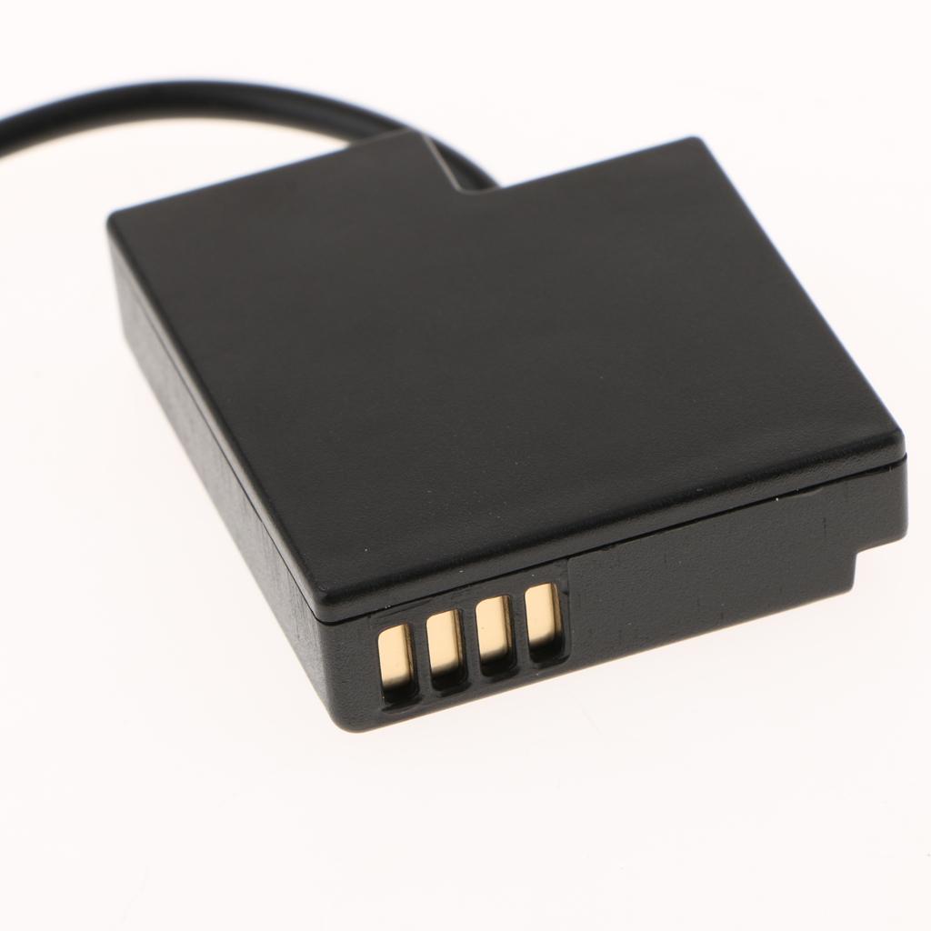 DCC15 DC Coupler Power Adapter Dummy Battery for Panasonic DMC-GM1 GM5 GF7
