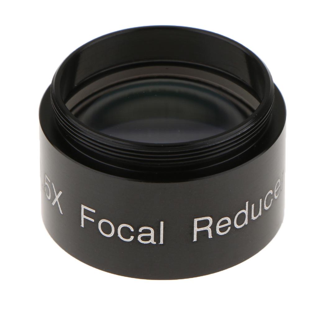 1.25 Astronomy Telescope Eyepiece Lens Focal Reducer 0.5X Barlow Lens"