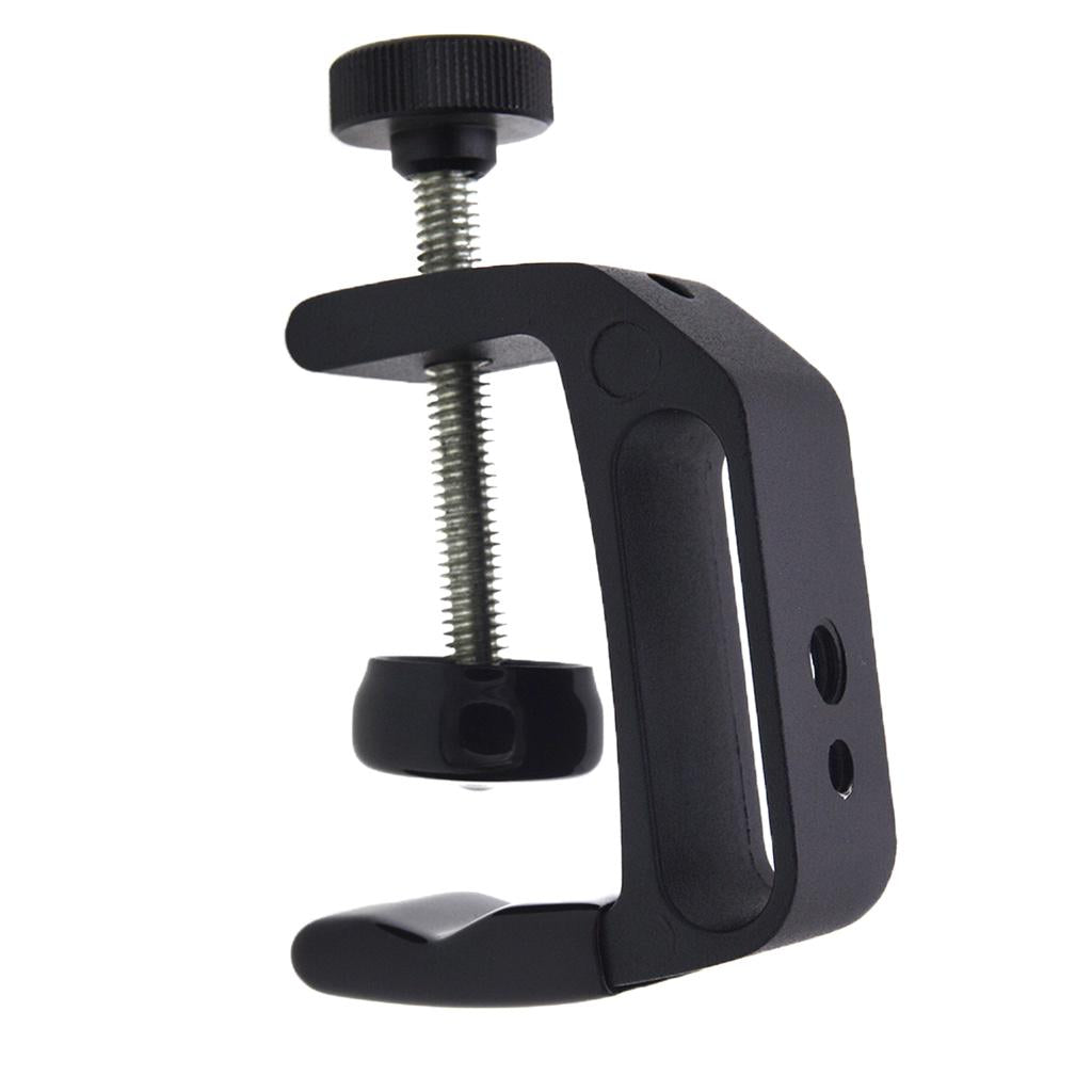 Multifunction C Type Clamp Clip 1/4 3/8" for Flash Speedlite Holder Stand"