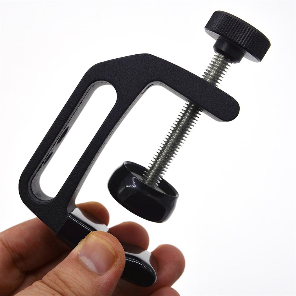Multifunction C Type Clamp Clip 1/4 3/8" for Flash Speedlite Holder Stand"