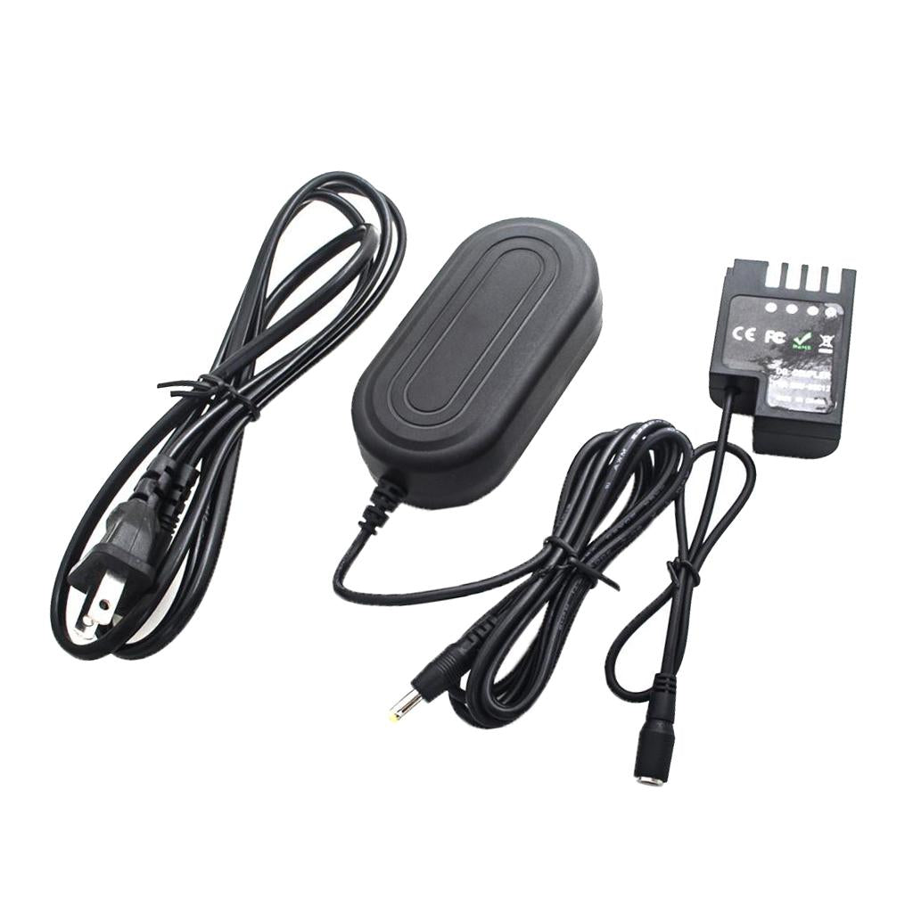AC Power Adapter Supply DMW-AC8 Battery Charger Kit for Panasonic GH3 GH4