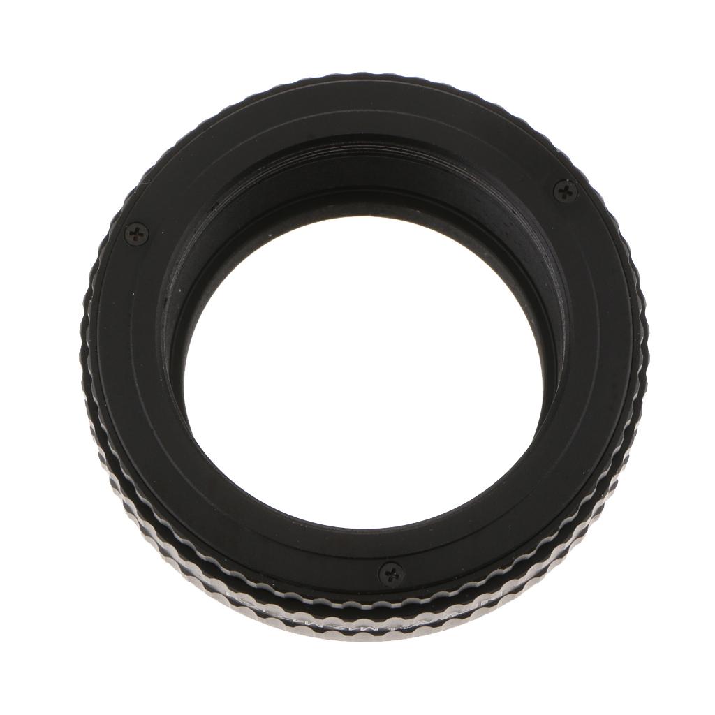 M42 to M42 Adjustable Focusing Helicoid 17-31mm Macro Extension Tube Black