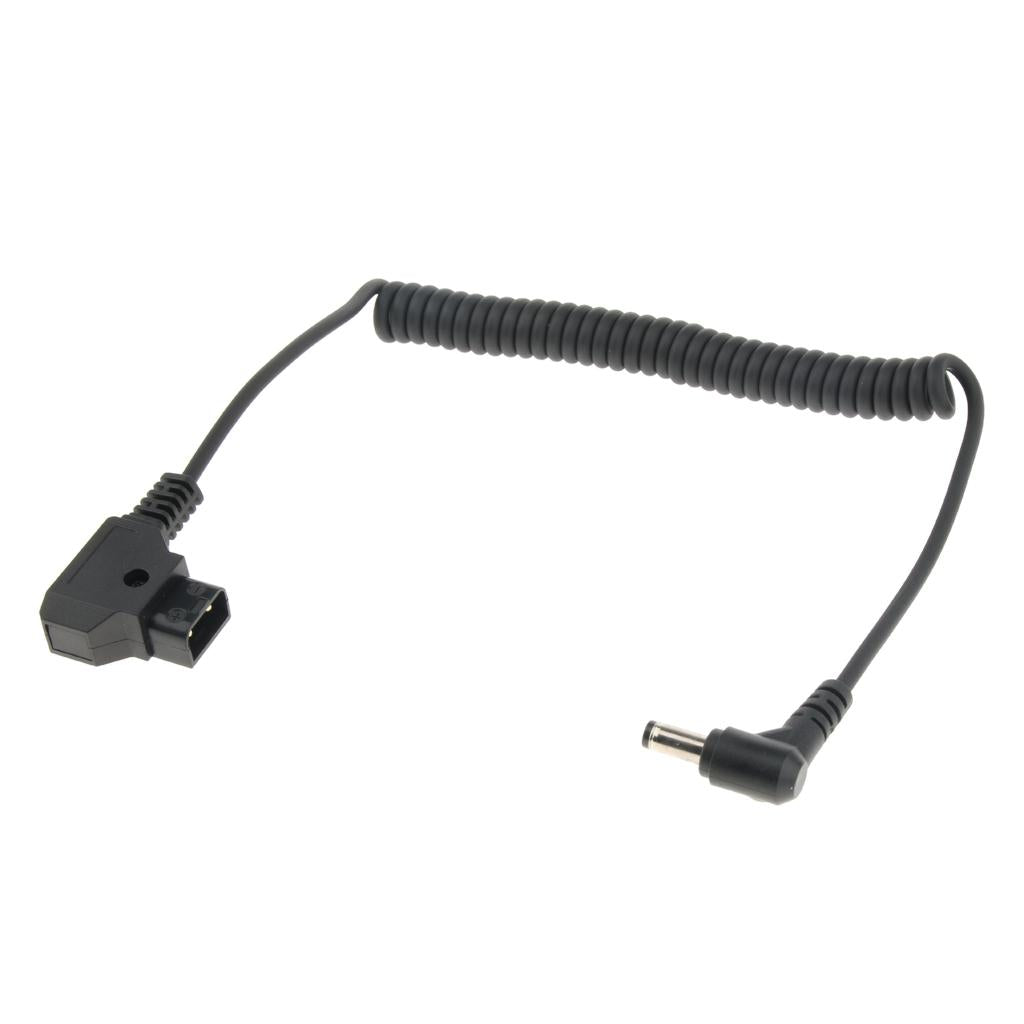 D-Tap Male to Right Angle DC 5.5x2.5mm Cable for BMCC BMPC 4K Camera Monitor
