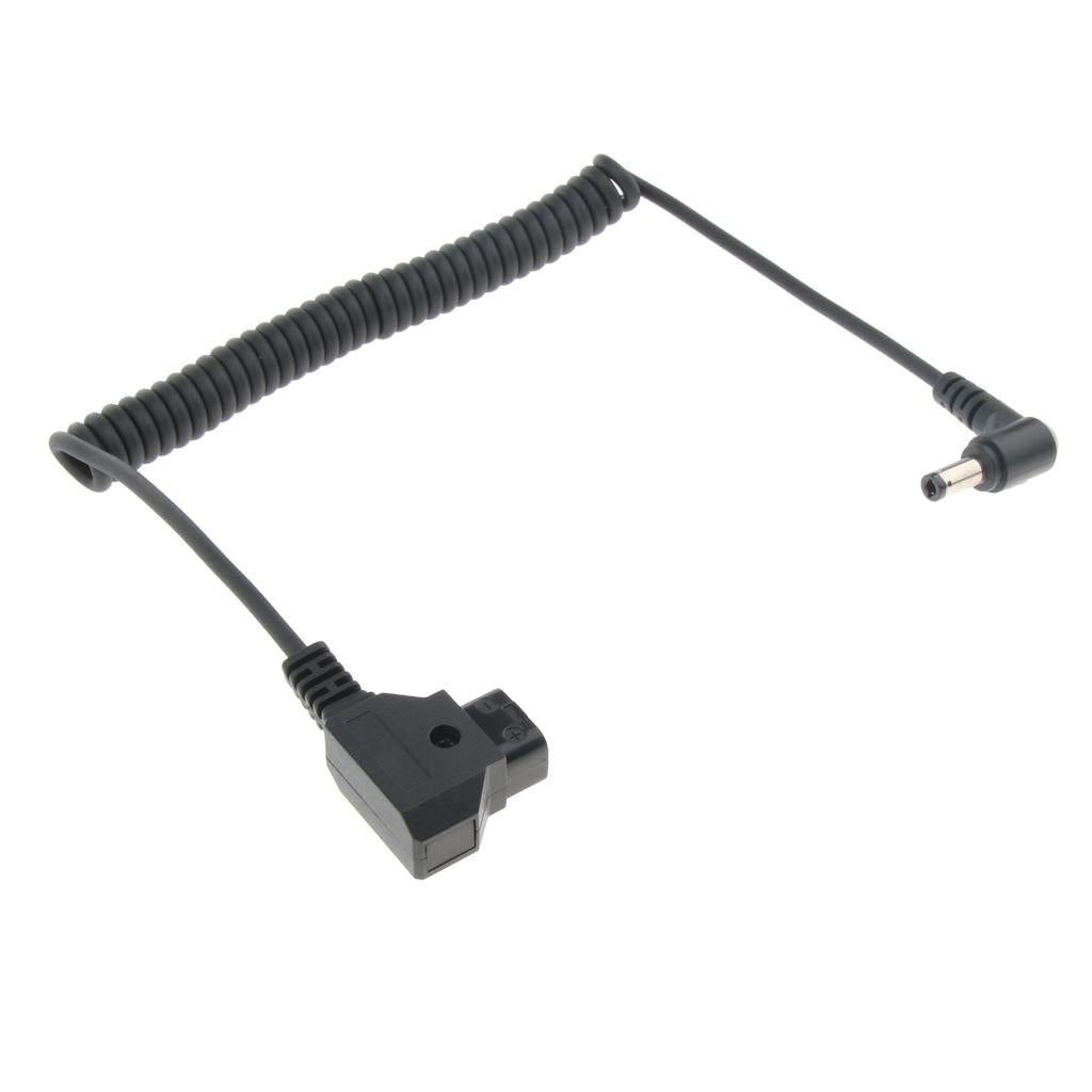 D-Tap Male to Right Angle DC 5.5x2.5mm Cable for BMCC BMPC 4K Camera Monitor