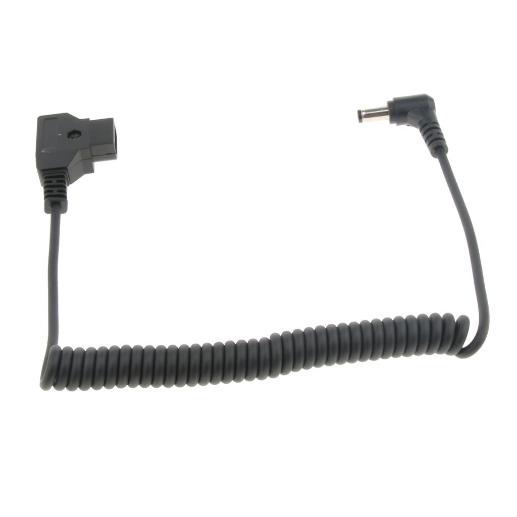 D-Tap Male to Right Angle DC 5.5x2.5mm Cable for BMCC BMPC 4K Camera Monitor