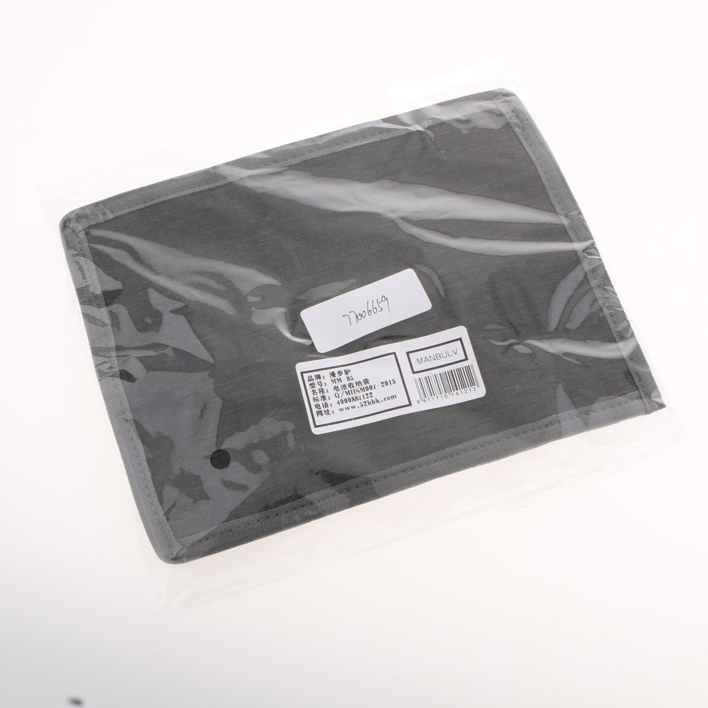 DSLR Battery Case Holder Pouch Storage Bag ( 4 Pocket ) for AA/AAA Battery