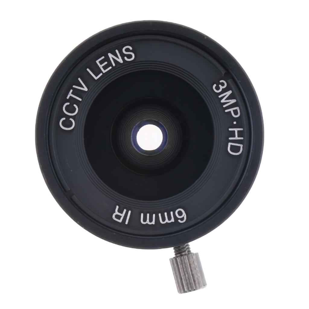 6mm HD 3MP F1.2 Fixed Focus CS Mount Lens for 1/2" CCD CCTV Security Camera