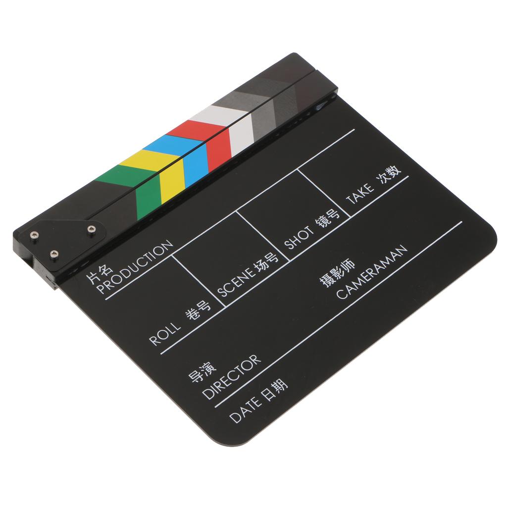 Erase Director's Film Movie Clapboard Cut Action Scene Clapper Board