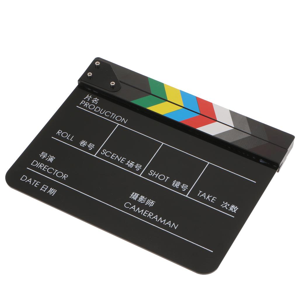 Erase Director's Film Movie Clapboard Cut Action Scene Clapper Board