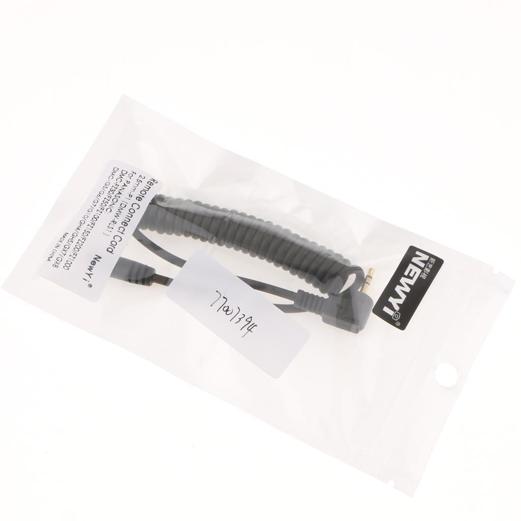 Camera Remote Control Shutter Release Cable Trigger Cord 2.5mm for Panasonic