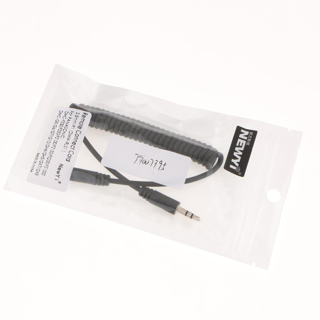 Camera Remote Control Shutter Release Cable Trigger Cord 3.5mm for Panasonic