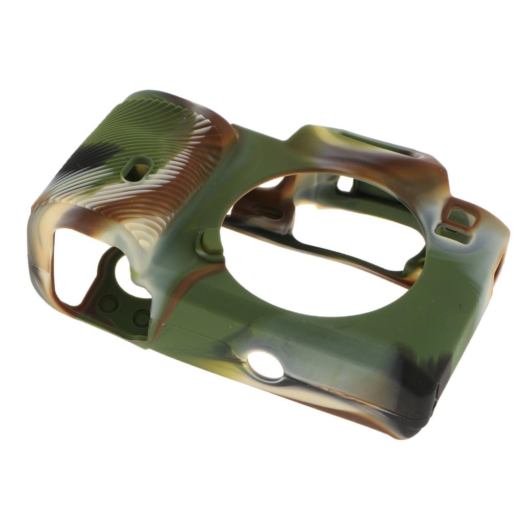 Camouflage Silicone Case Cover Protector Housing Shell for Sony A7 A7R A7S