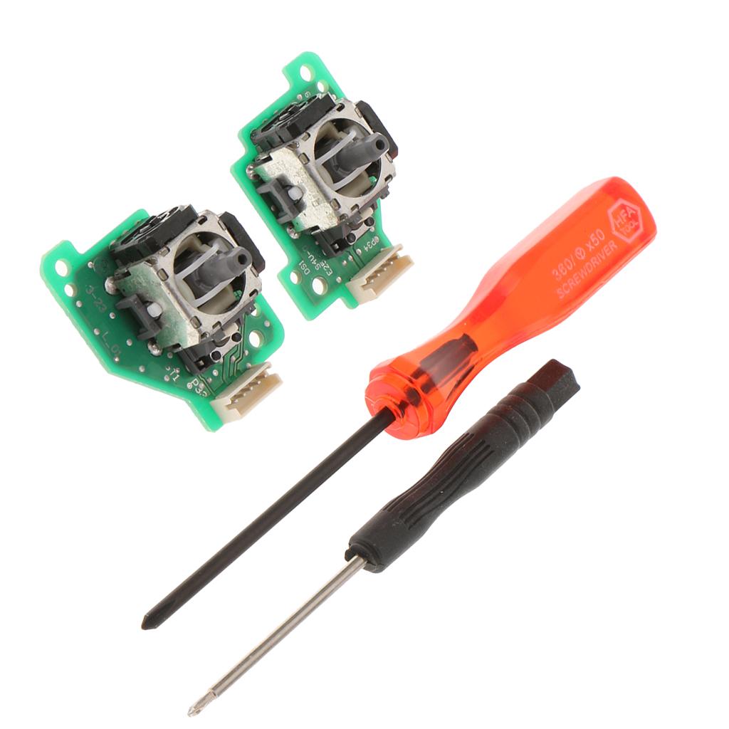 L/R Analog 3D Joystick with PCB Board for Nintendo Wii U Gamepad Controller