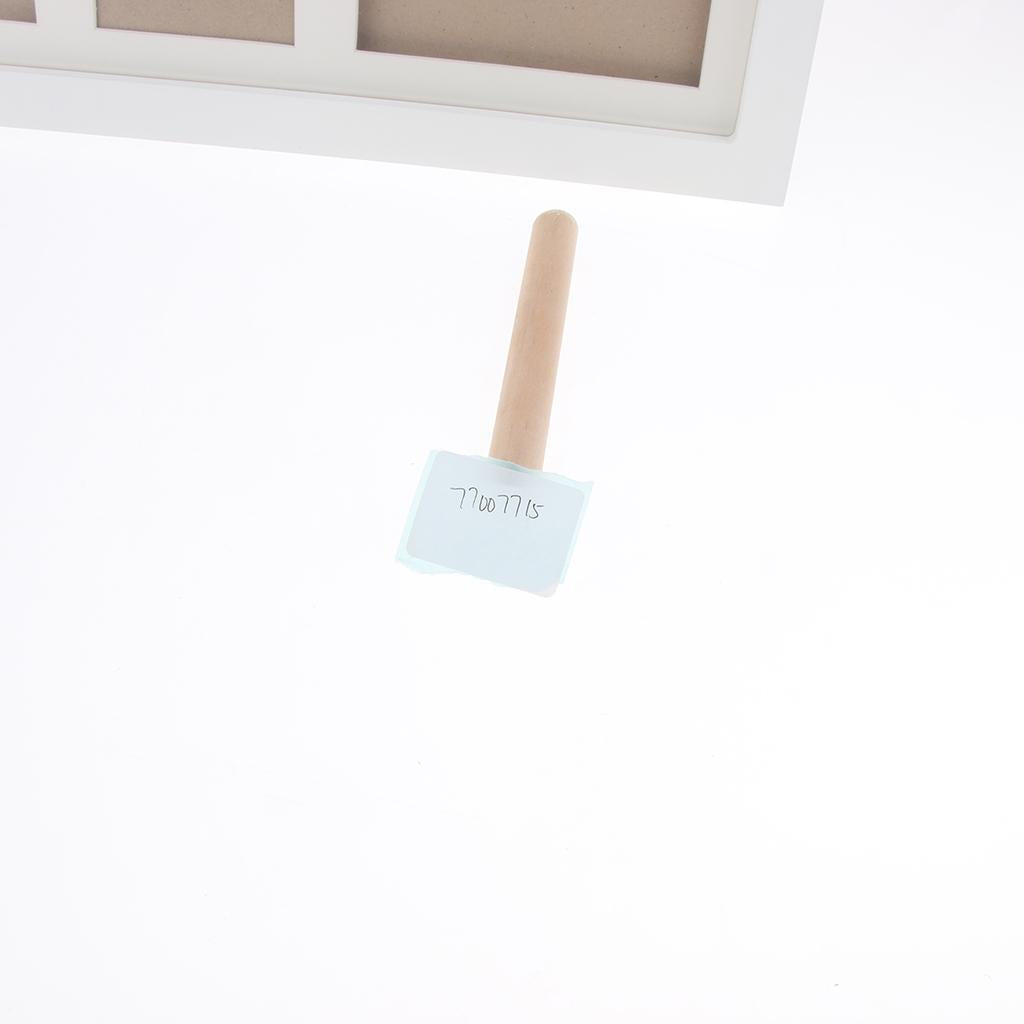 4 in 1 Baby Photo Frame Hand Footprint Touch Inkpad Picture Frame Light Blue