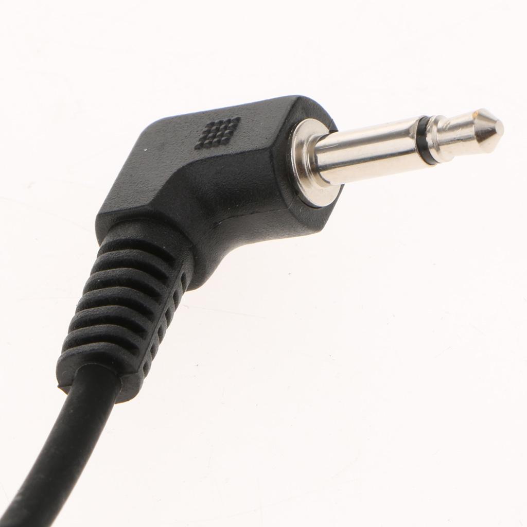 2.5mm to 3.5mm Male Plug Flash PC Sync Cable Cord for 7D 5D II 1D 1DS