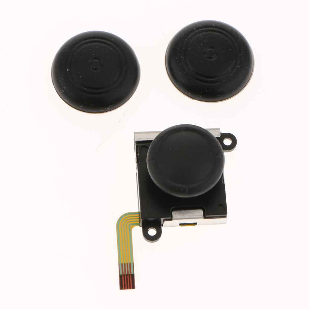 3D Analog Joystick Thumb Stick Sensor + Caps + Screwdriver Kit Repair For Nintendo Switch Controller