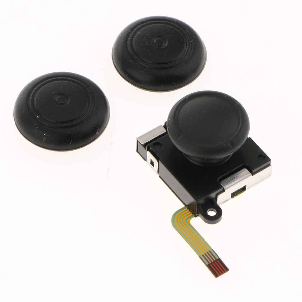3D Analog Joystick Thumb Stick Sensor + Caps + Screwdriver Kit Repair For Nintendo Switch Controller
