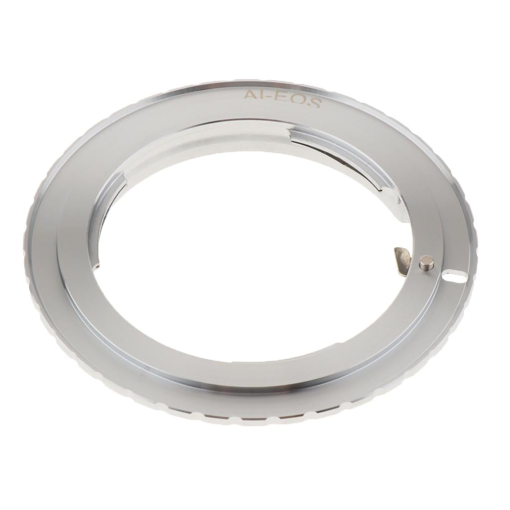AI-EOS Adapter Ring for Nikon AI Lens to EF 550D 7D 5D 40D Silver
