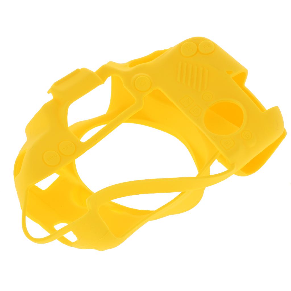 Soft Silicone Camera Protective Case for 800D Camera Yellow