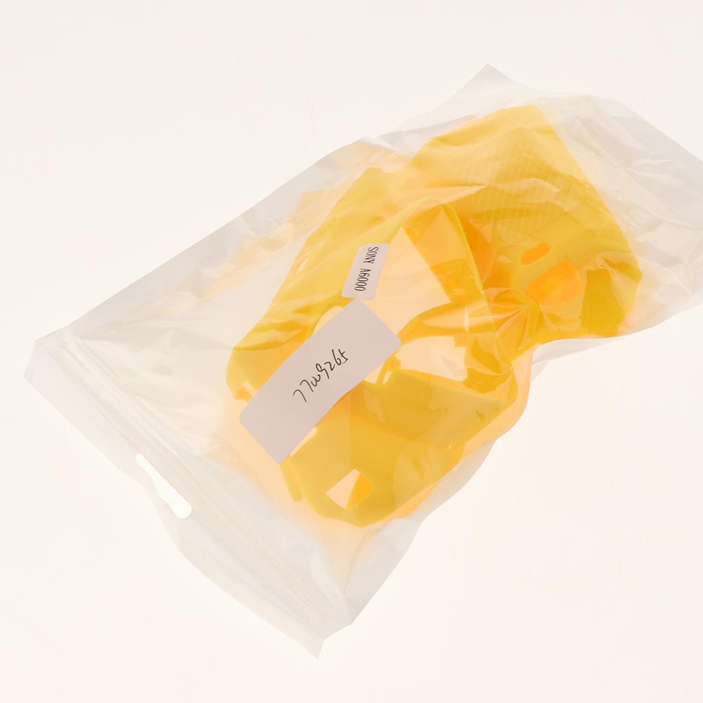 Silicone Camera Case Full Body Protective Cover for Sony A6000 Yellow