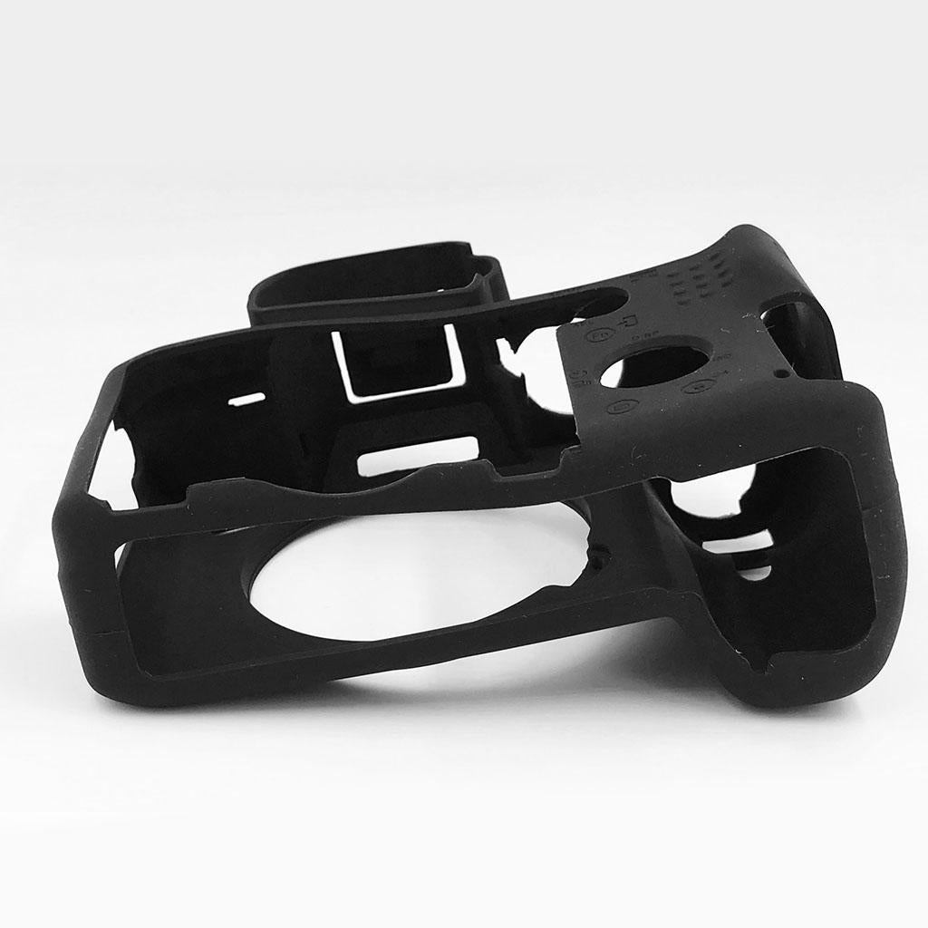 Silicone Skin Case Camera Cover Protector for Sony A6500 Black