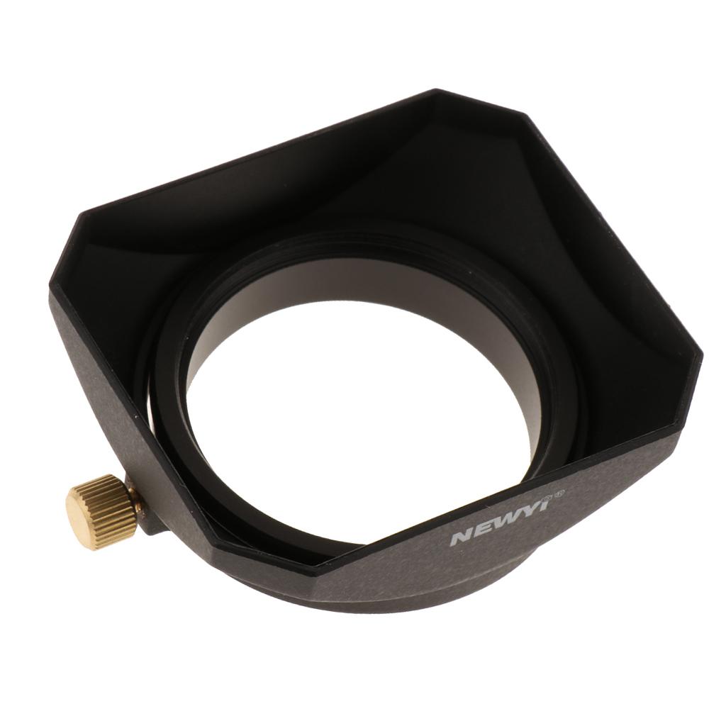 46mm Camera Lens Hood Square Protector Accessory Kit