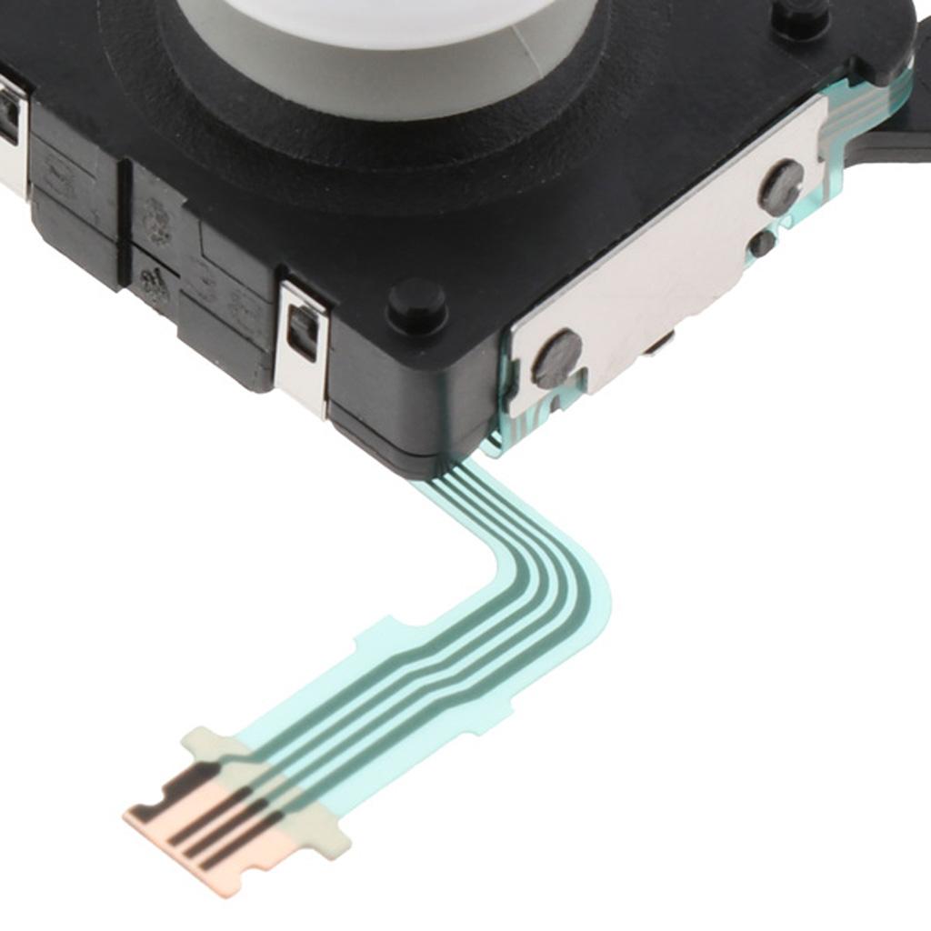 3D L/R Joystick Analog Rocker Stick Repair for Sony PS Vita PSV2000 White