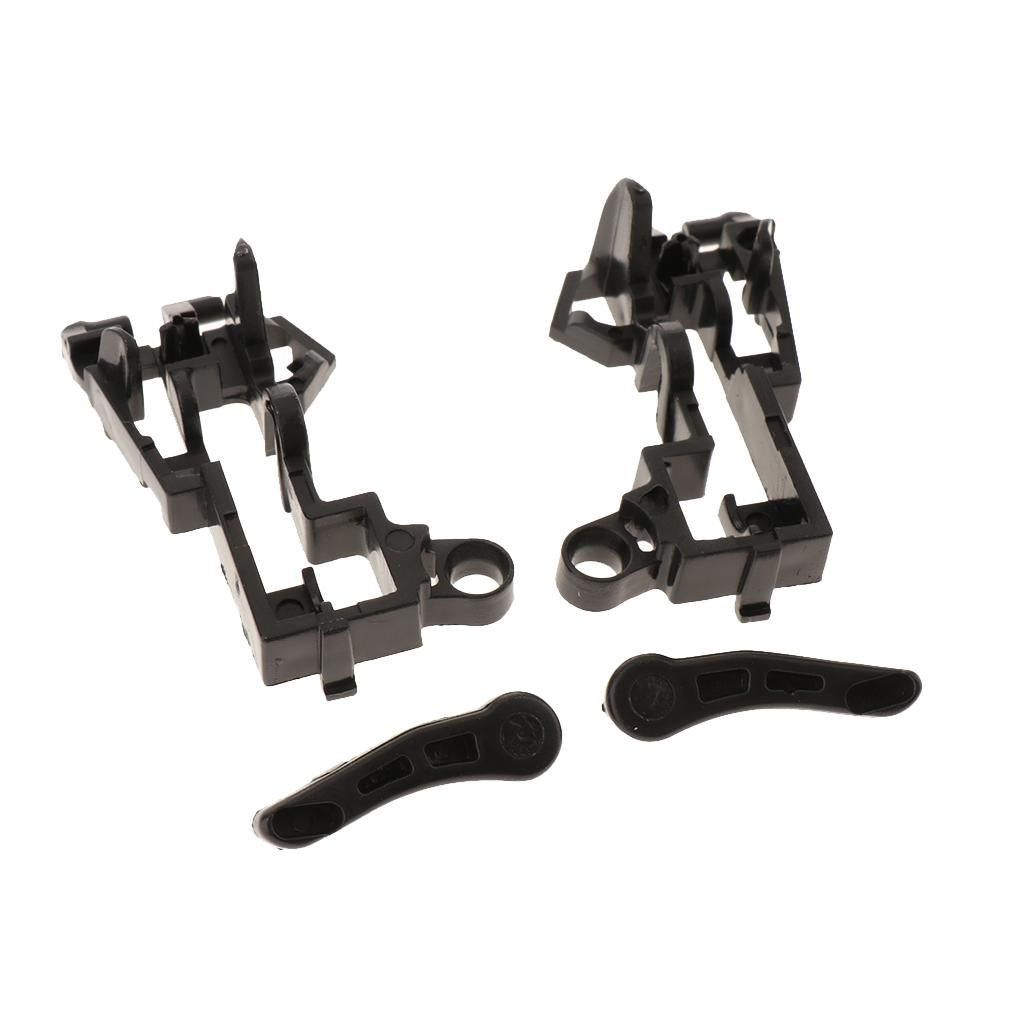 6xReplacement LT RT Button Inner Frame Hold Stand For Xbox360 Black