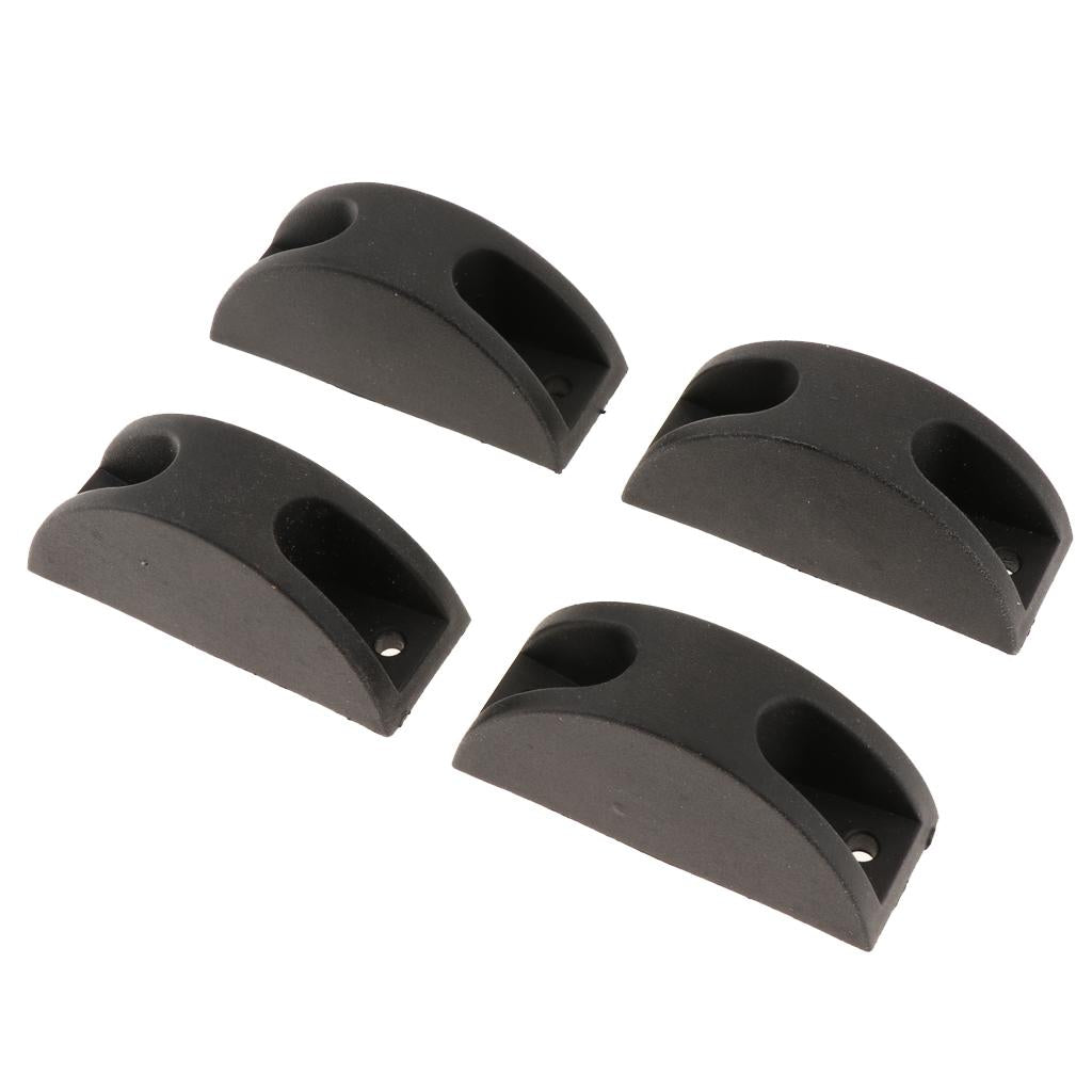 2pairs pp Bottom Stud Feet Footstand Replacement Part for Luggage/Bag