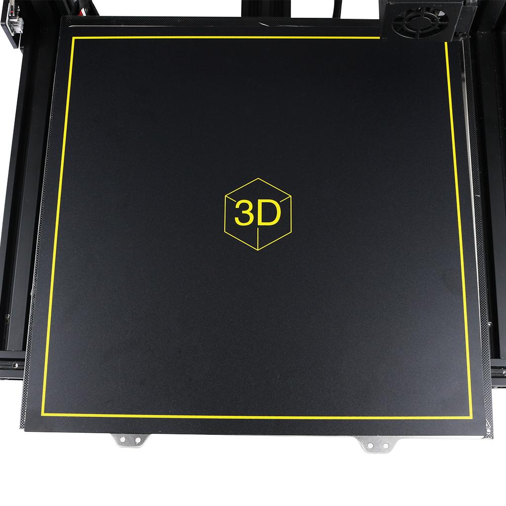 300mm 3D Printers Spring Steel Sheet Heat Bed Platform with Magnetic Sticker