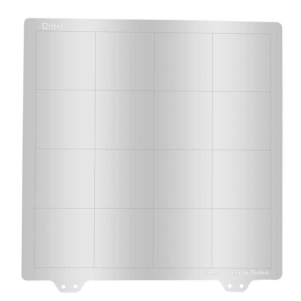 220mm 3D Printer Spring Steel Sheet Heat Bed Platform+Sticker for Anet A8 A6