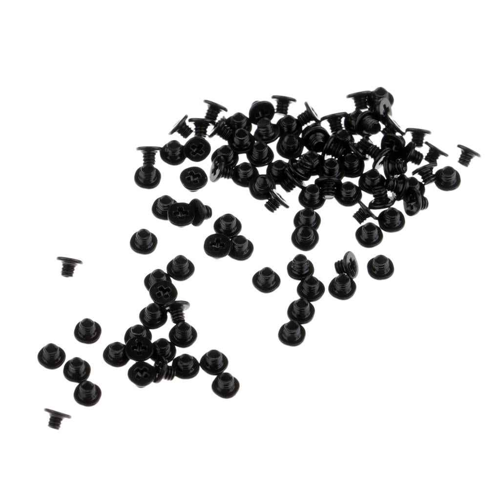 100Pieces Replacement Keyboard Screw for MacBook A1278 A1286 A1297