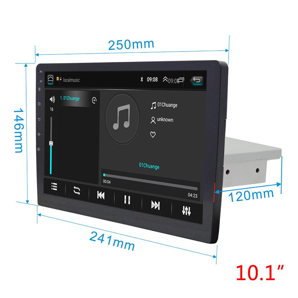 9" Android 8.1 Car Mp5 Player Contact Screen Bluetooth Radio 
