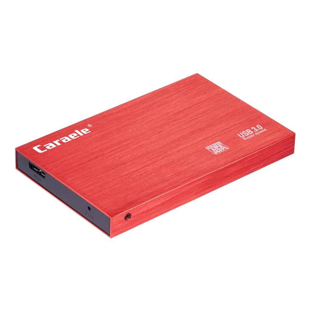 Red Ultra Slim 2.5in USB3.0 Hard Drive HDD Capacity Disk for PC Laptop 500GB