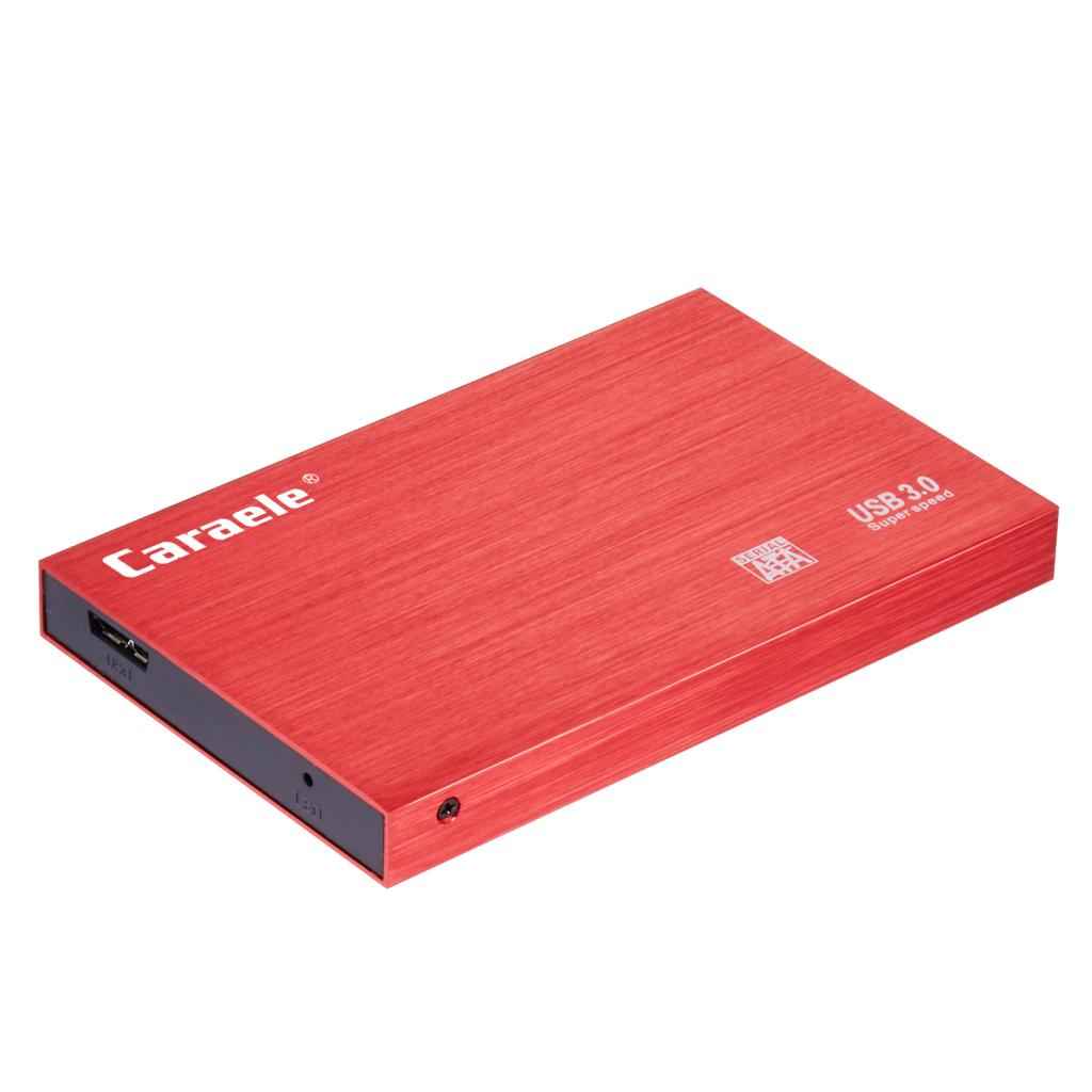 Red Ultra Slim 2.5in USB3.0 Hard Drive HDD Capacity Disk for PC Laptop 500GB