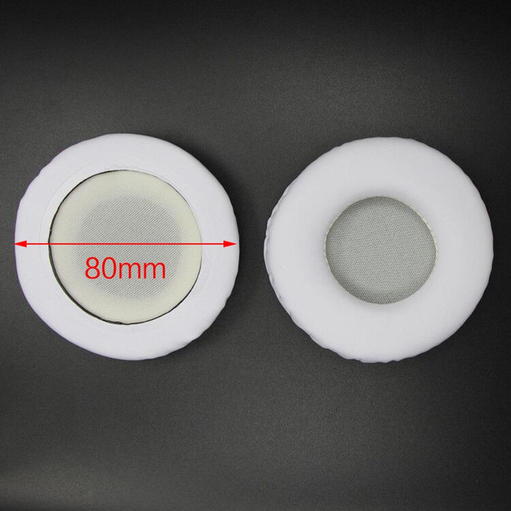 5x1 Pair Replacement Ear Pads Earmuff Earpads Cover 55/65/75/85/95/105mm 80mm