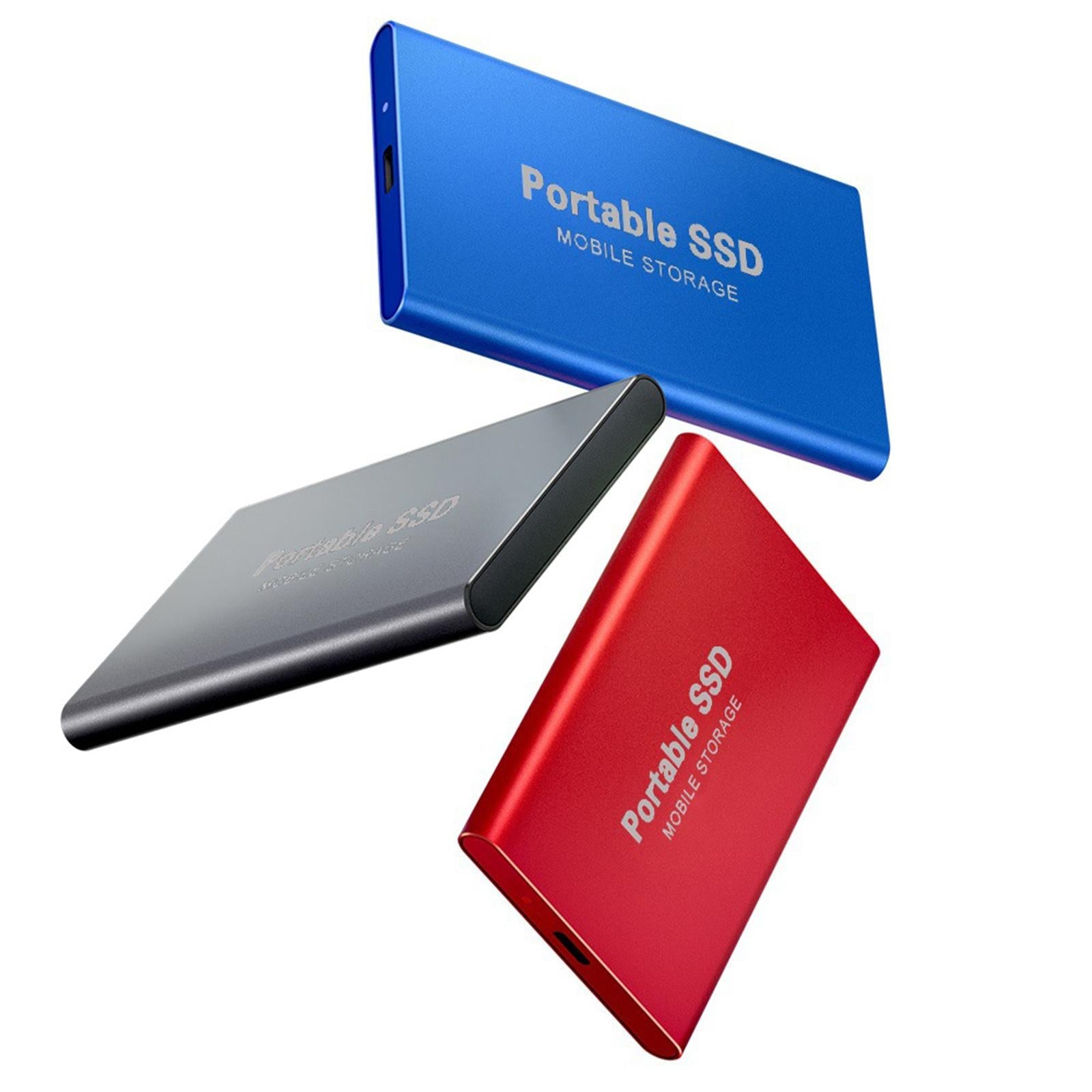 Metal 2.5 USB 3.1 Gen-1 SSD External Storage Up to 1050 MB/s red 2TB