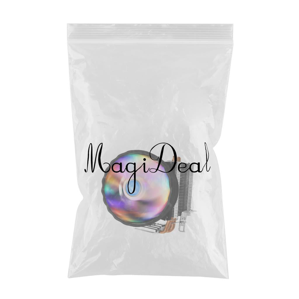 CPU Cooler Heatsink 4-Pin Connector RGB Fans for AMD FM1 AM3 Accessories