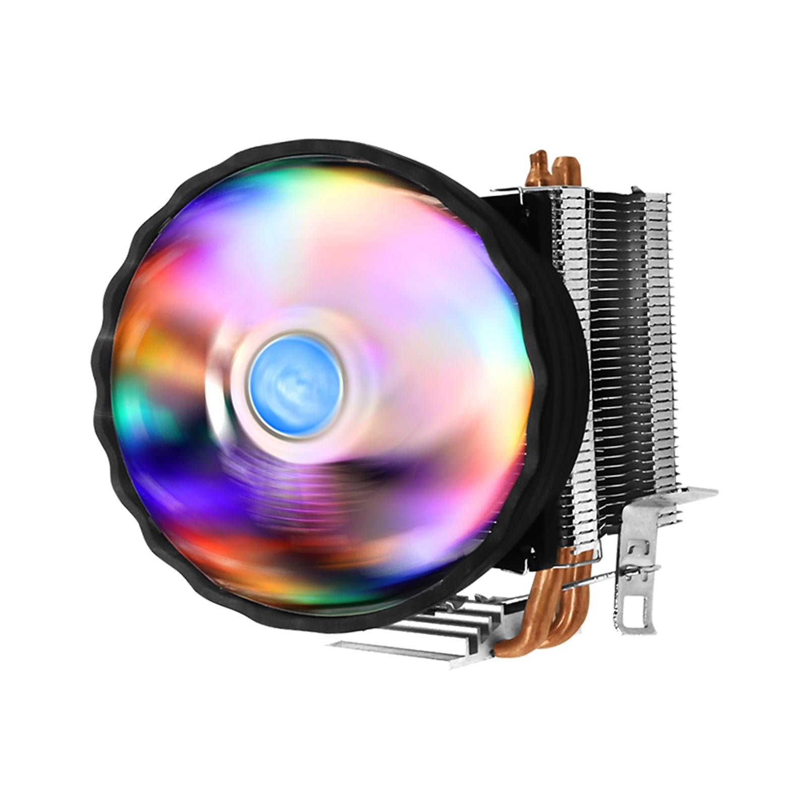 CPU Cooler Heatsink 4-Pin Connector RGB Fans for AMD FM1 AM3 Accessories