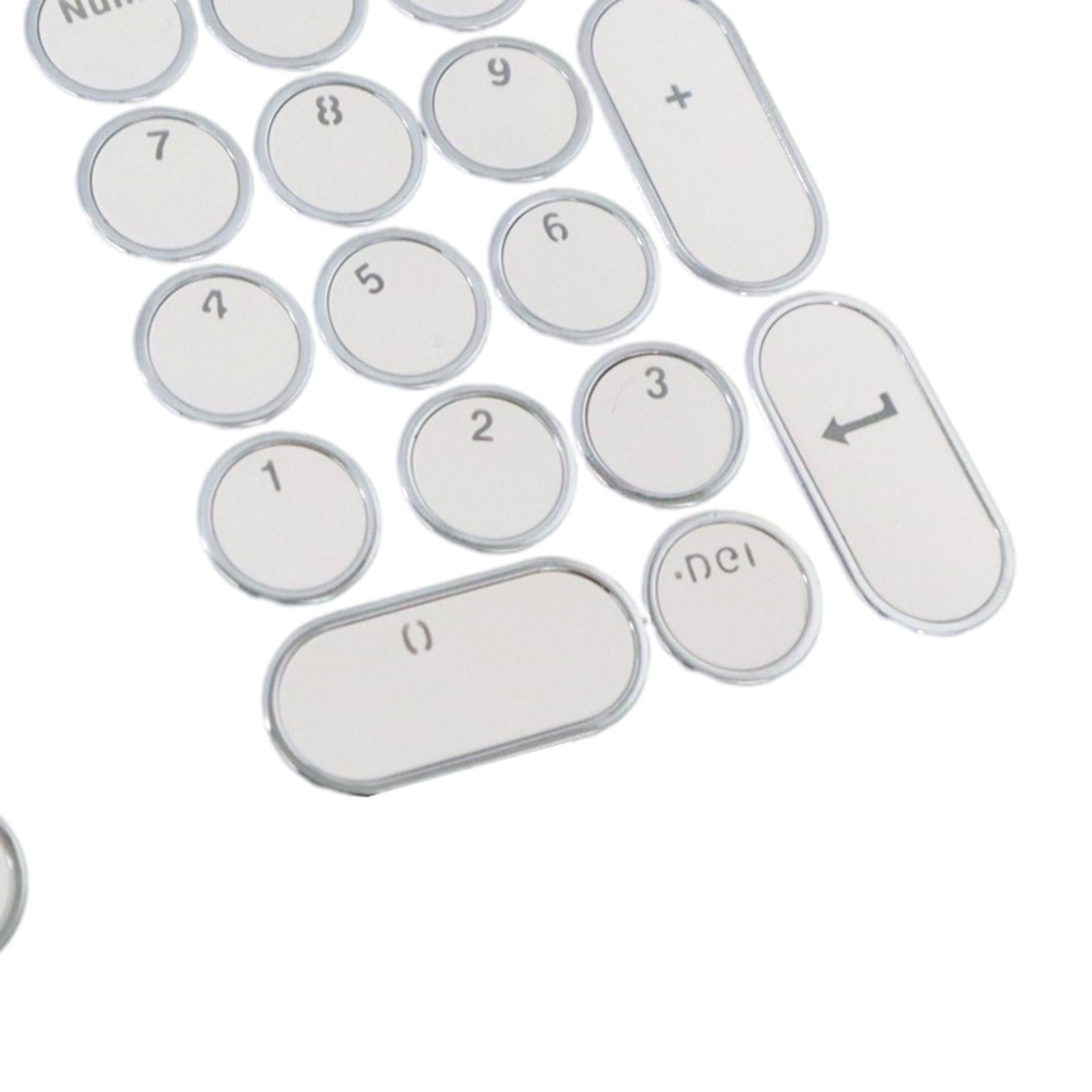 DIY PBT Key Caps Cover Kit for Cherry Mechanical Keyboard 30 Keycaps White