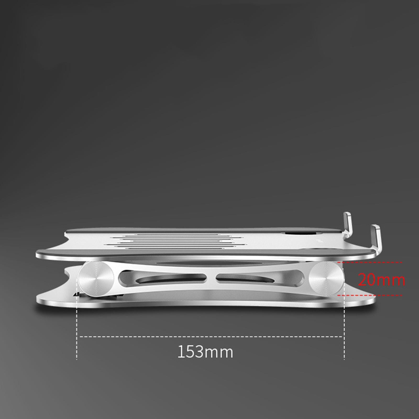 Adjustable Foldable Laptop Stand Portable Notebook Riser Computer Holder