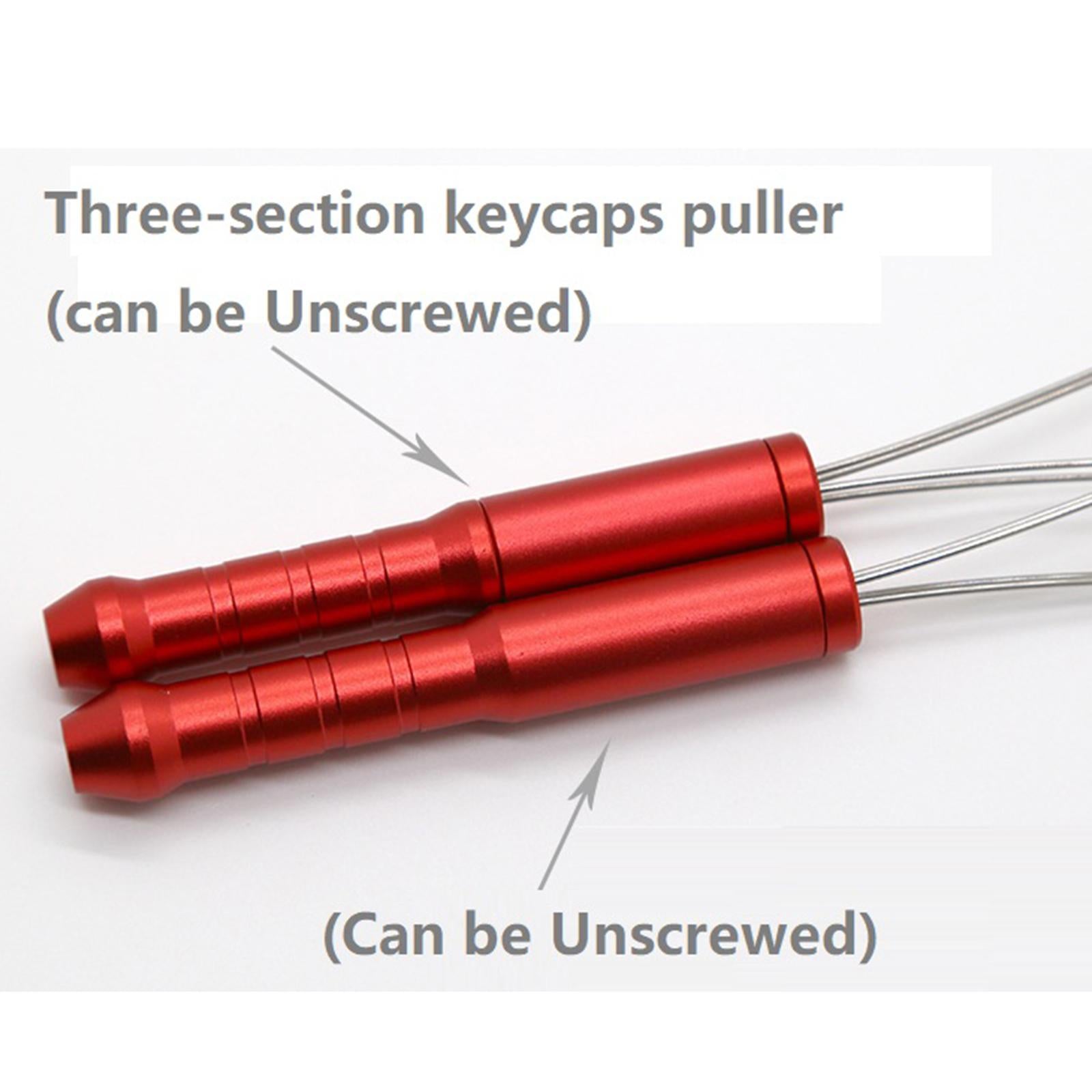 CNC Keycap Wire Puller for Mechanical Keyboards Computer Notebooks Golden